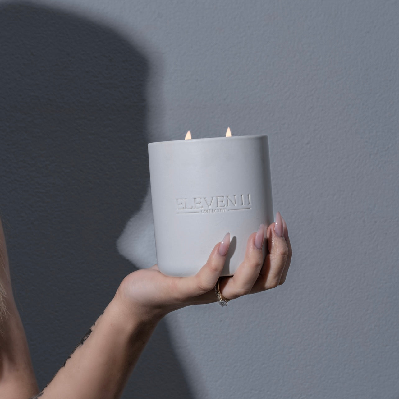 111 INTUITION - JASMINE - WHITE CANDLE